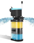 Miracle Aquarium Filter 3-STAGE In-tank Internal Fish .. Fixed Price $20.01.