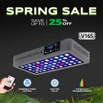 Viparspectra Timer Control 165W Led Aquarium Light For Coral Reef Grow Fish Tank. Fixed Price $139.68.