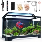 Betta Fish Tank, All In One Aquarium Starter Kits With Ba. Fixed Price $89.69.