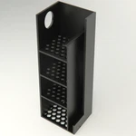 Fluval Evo Spec 13.5G / 52L Media Basket Chamber Fit - 4 Tier Shelf Black. Fixed Price $22.95.