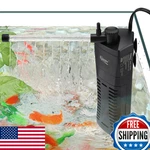 Hygger Submersible 80 Gph Internal Corner Power Filter For 5-10 Gal Fish Tank. Fixed Price $48.56.