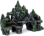 Pakykai Large Fish Tank Decorations, Mountain View Aquarium Ornament With Tre.... Fixed Price $41.99.