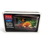 Aqua Culture Betta View Half Gallon Fish Tank With Base New. Fixed Price $24.99.