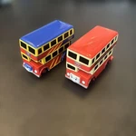 Thomas Capsule Plarail Double Decker Bus Red Blue Toy Authentic Genuine. Fixed Price $41.36.