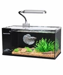 Fish Tank KIT,3.5 Gallon Small Aquarium,ultra-clear Nano Aquarium,betta .... Fixed Price $92.79.