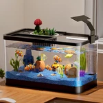 Hyuvcx 5.3 Gallon Fish Tank 9 In 1 Betta Aquarium Led Full Spectrum. Fixed Price $118.46.