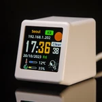 Super Cool Mini Wifi Desktop Weather Digital Clock Station With Ips Lcd Screen. Fixed Price $19.99.