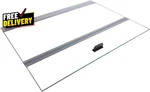 Glass Canopy 2PIECE Set For Marineland Perfecto 70/75/90/110 Gallon 48X18 Aq..... Fixed Price $69.37.