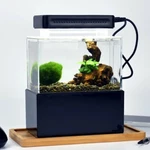 Air Pump Betta Small Led Lamp Desktop Mini Fish Tank Aquarium Water Filtration. Fixed Price $83.95.