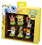 Penn-plax Spongebob Aquarium Ornament Set 6PCS Fish Tank Decor Licensed. Fixed Price $34.12.