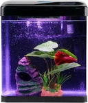 Betta Fish Tank Self Cleaning Glass Small Nano Aquarium Starter Kits. Fixed Price $259.99.