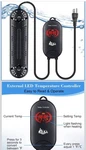 Aqqa AQ-029 Submersible Aquarium Heater Led Controller For 80-220 Gal. Tanks. Fixed Price $25.00.