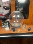 Used Biorb Classic 30 8 Gallon Acrylic Aquarium Kit Led Light Pump Filter -works. Fixed Price $60.00.