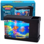 Artificial Fish Tank Virtual Ocean Motion Lamp - Mini Office Desk Aquarium Led. Fixed Price $59.06.