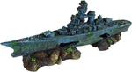 Penn-plax Deco-replicas Sunken Battleship Aquarium Pack Of 1, Multicolor. Fixed Price $26.99.