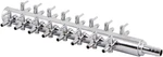 Aquarium 16 Way Inline Manifold Air Flow Pump Tubing Splitter Lever Control Valv. Fixed Price $42.65.