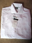 Mens Nwt White Van Heusen Slim Fit No Iron Stretch Dress Shirt 16.5-32/33. Fixed Price $19.99.