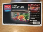 Betta Fish Tank Aqua Culture View Half Gallon With Base New. Fixed Price $22.95.