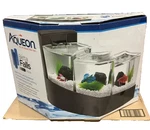 Nib Aqueon Betta Falls Black Fish Tank Aquarium Kit Set Quite Waterfall Filter. Fixed Price $94.00.