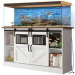 55-75 Gallon Fish Tank Stand With Power Outlet, Heavy Duty Large Aquarium. Fixed Price $179.99.