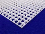 1/2 Inch 12MM White Grid Divider Egg Crate Louvre 23.5X11.5 Aquarium Azm. Fixed Price $38.20.