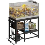Bestier 40-50 Gal Fish Tank Stand W/power Outlet 36X19" Metal Aquarium. Fixed Price $194.99.