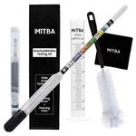 Wine Beer Triple Scale Hydrometer Test Kit Measuring Jar Abv Brix Gravity. Fixed Price $23.43.