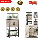 Sleek Double Aquarium Stand For 5-10 Gallons Innovative Storage Solutions. Fixed Price $110.19.