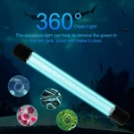 Aquarium Uv-c Clean Light Submersible Waterproof Lamp For Fish Tank. Fixed Price $12.34.