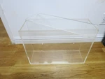 Transparent Acrylic 18"X13"X6" Tank Enclosure Display Case 20 Liter 5.5 Gal. Fixed Price $99.99.