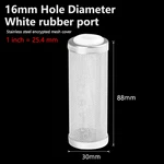 12/16MM Aquarium Inflow Inlet Filter Stainless Steel Mesh Net Guard Fish Tank. Fixed Price $8.70.
