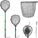 Rubber With Telescoping Handle - Silicone Nets For Fishing,. Fixed Price $64.99.