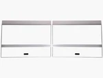 Glass Canopy 2PIECE Set For Marineland Perfecto 70/75/90/110 Gallon 48X18 Aquari. Fixed Price $67.08.