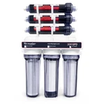 Liquagen 200 Gpd 7 Stage Ro Di System Triple Aquarium Reef Water Filter. Fixed Price $229.99.