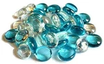 Aqua Clear Glass Pebbles Vase Filler Stones 500G For Plants & Decor. Fixed Price $55.01.