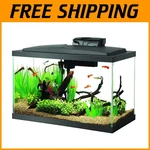 Complete 10 Gallon Glass Fish Tank Starter Kit With Led Lighting & Accessories/-. Fixed Price $131.91.