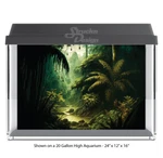 Deep Tropical Jungle Palm Polyester Fish Tank Glass Backdrop Aquarium Background. Fixed Price $123.14.