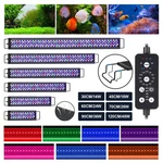 Hygger 24/7 Mode 12-54" Led Aquarium Plant Grow Sunrise-sunset-moonlight. Fixed Price $21.99.