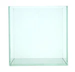 Rimless Low Iron Glass Aquarium Tank 20X20X20CM 5MM Thickness Standard Joint. Fixed Price $38.80.