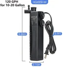 Hygger Aquarium Fish Tank Filter Internal Submersible Water Pump 3-10-20GAL. Fixed Price $29.99.