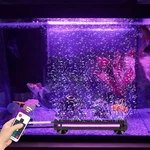 Szminiled Submersible Bubble Aquarium Light Rgb Remote Control Oxygenator Saltwa. Fixed Price $42.95.