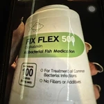 For Fish Flex Aquarium Water Treatment 500MG 100 Capsules. Fixed Price $84.00.