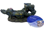Penn-plax Deco-replicas Sunken Treasure Ship Aquarium Decoration Small. Fixed Price $13.59.