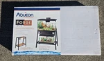 Aqueon Forge Metal Aquarium Stand, 30" X 12" Top Shelf; 2-TIER Second Tank. Fixed Price $139.95.