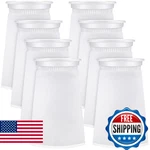 Jecery 8 Pcs 4 Inch Aquarium Filter Socks, 200 Ring Felt Bags X. Fixed Price $40.81.