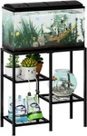 Caduke Aquarium 20 Gallon, Metal Fish Tank Stand, Rack Black. Fixed Price $63.11.