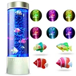 Brewish Bubble Fish Lamp - Desktop Sensory Led, 7 Color Changing Aquarium. Fixed Price $48.32.