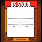 48X18 Glass Canopy 2 Piece Set For 70/75/90/110 Gallon Aquarium Fish Tank. Fixed Price $52.28.