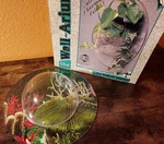 Original Wall-arium Clear Fish/planter Bowl Decor, Succulant, 2-SIDED Background. Fixed Price $11.99.