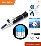 Salinity Refractometer For Aquarium Seawater Marine Fishkeeping Test.... Fixed Price $31.99.
